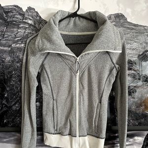 Lululemon Herringbone Zip Up Jacket